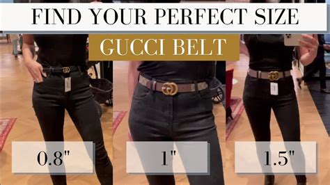 gucci belt bag size guide